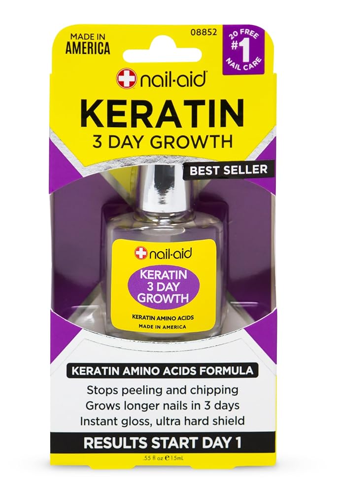 Nail-Aid Keratin Growth Treatment Review: Clear Winner!