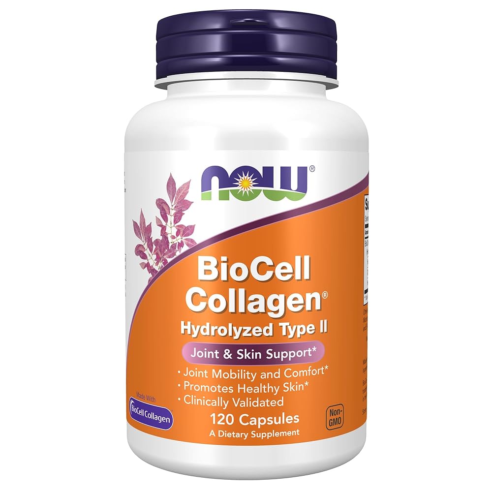 NOW BioCell Collagen 120 Capsules: Boost Your Skin!