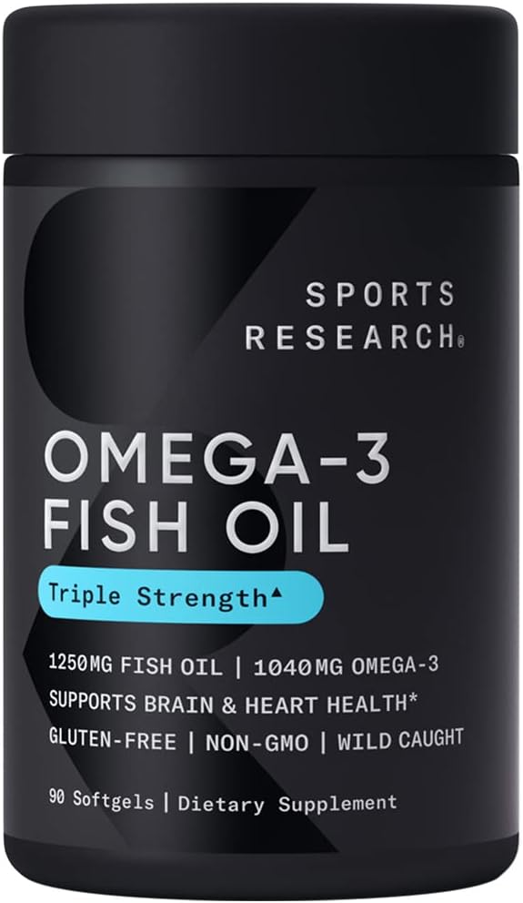 Sports Research Omega 3 Fish Oil: Boost Your Health Today!